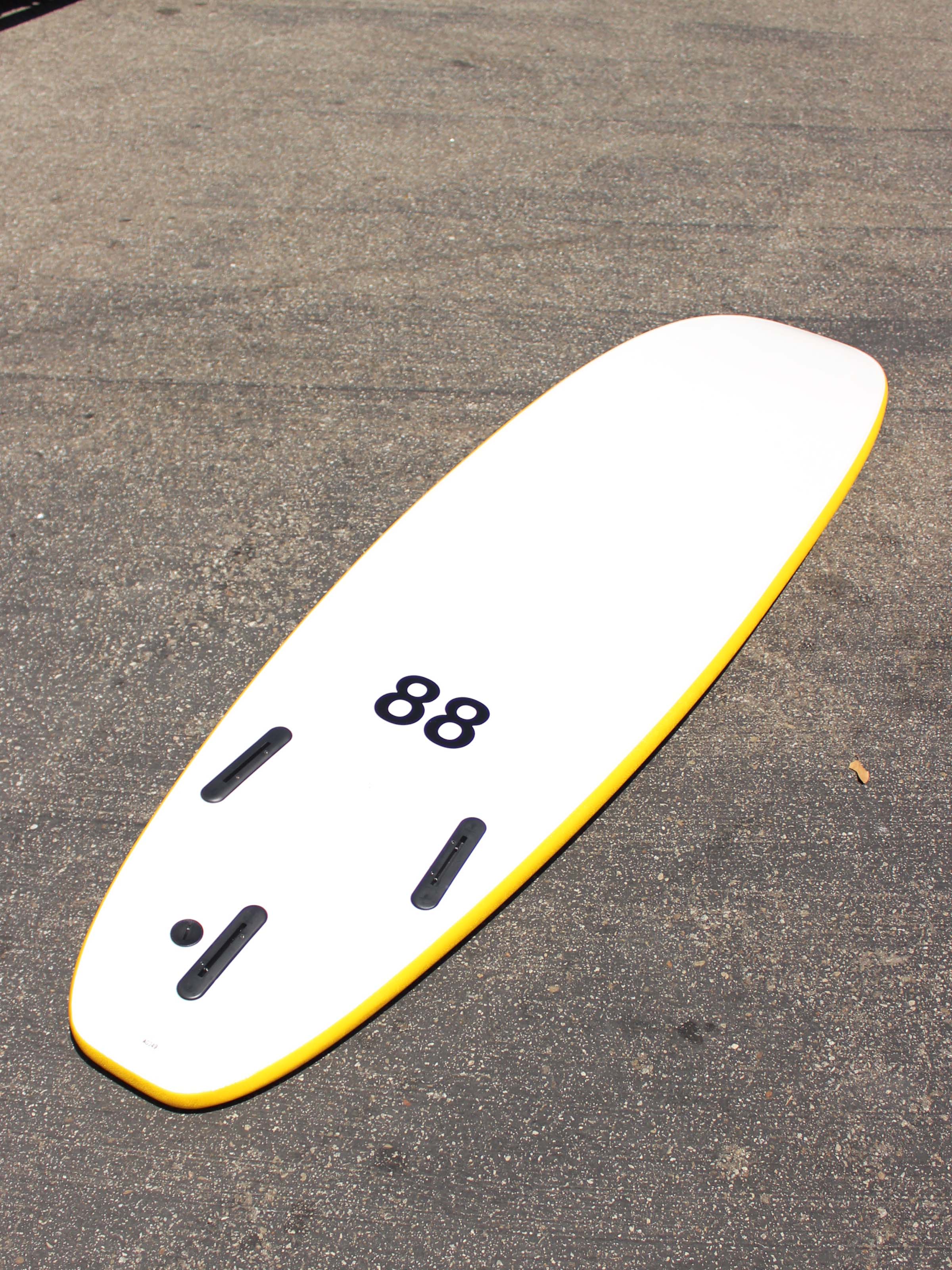 7'0 88 Surfboard ~ Yellow/White
