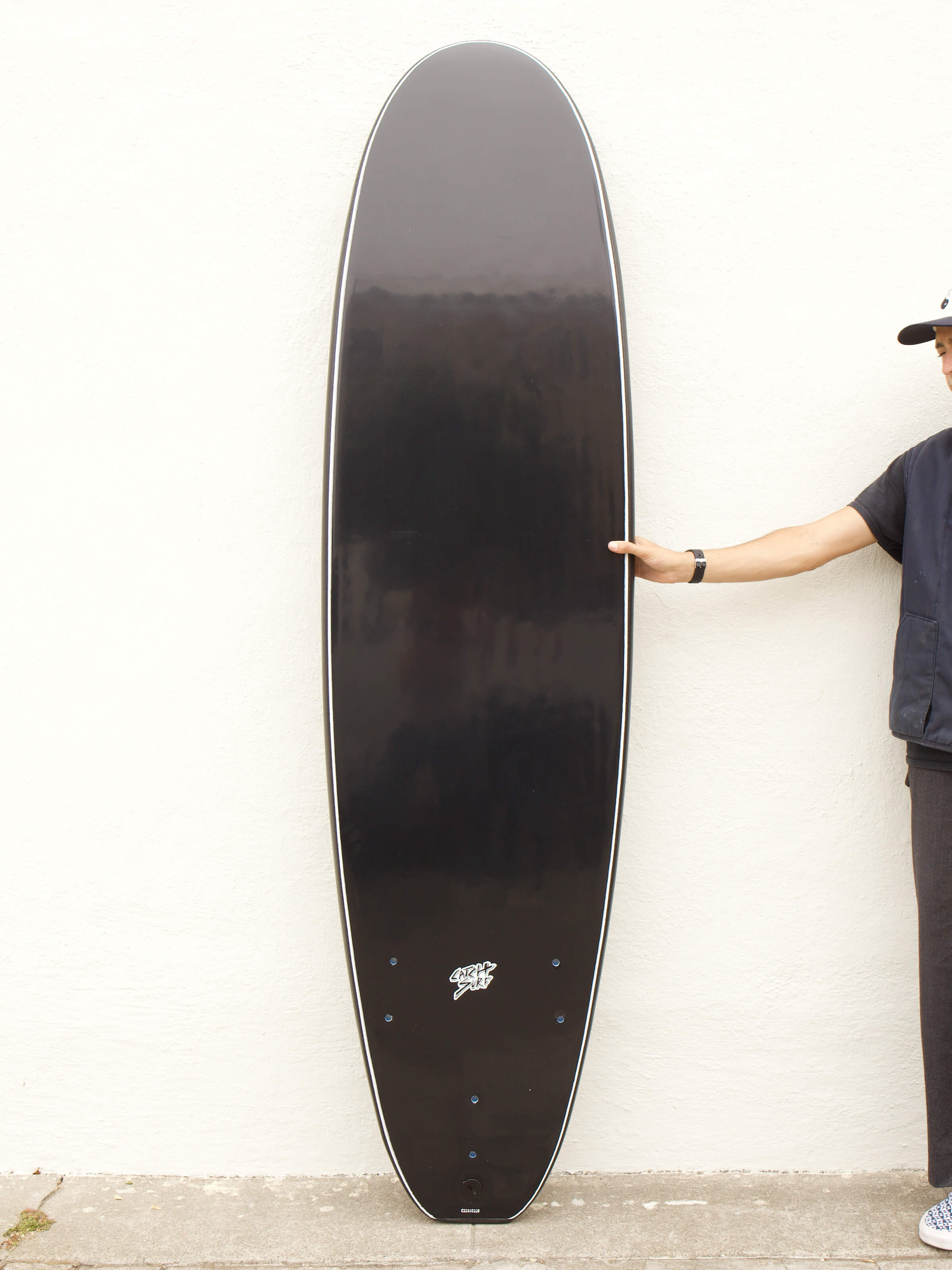 7'0 Catch Surf Log - Blank -Black