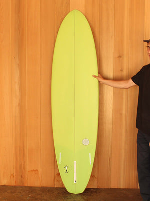 Image of 7'0 Radio Diamond Tail Egg 2+1 - Lime Green in undefined