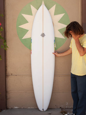 7'2 Christian Beamish Rab80 Single Fin - Mollusk Surf Shop