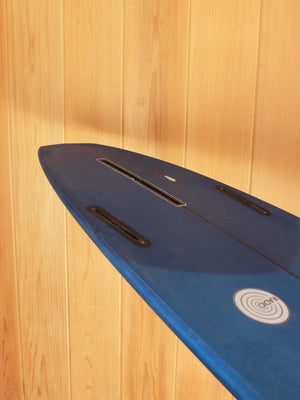 7'2 Radio Diamond Tail Egg 2+1 - Denim - Mollusk Surf Shop - description