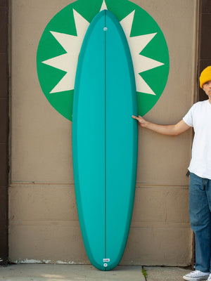 7'2 Simon Shapes Pendolino Quad - Mollusk Surf Shop
