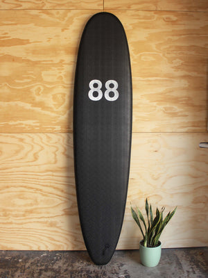 Image of 8'0 88 Surfboard ~ Black/Black in undefined