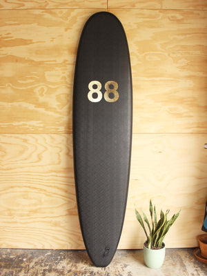Image of 8'0 88 Surfboard ~ Black/Purple in undefined