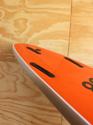 8'0 88 Surfboard ~ White/Mustard - Mollusk Surf Shop - description