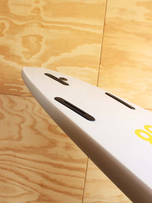 8'0 88 Surfboard ~ White/White - Mollusk Surf Shop - description