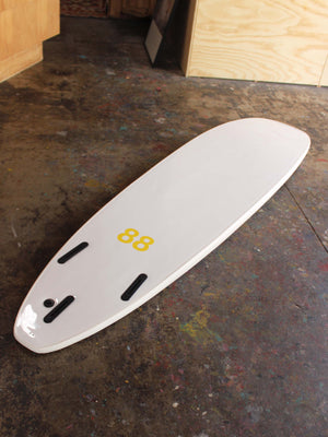 Image of 8'0 88 Surfboard ~ White/White in undefined