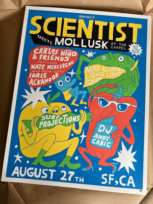 Picture of Scientist Poster