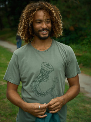 Image of Jellyfish Tee in Wakame