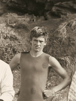 Image of John Witzig - Wayne Lynch at Bells Beach - Portrait in undefined