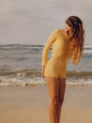 Image of Sisterhood Surf Shorts in Sun Shine