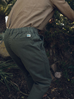 Image of Boat Pants in Dark Moss