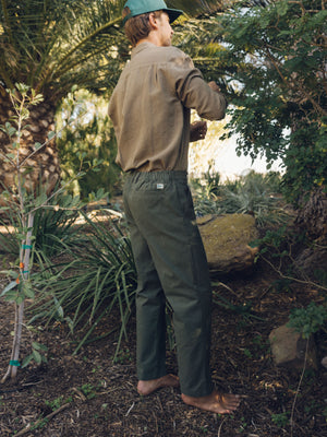 Image of Boat Pants in Dark Moss