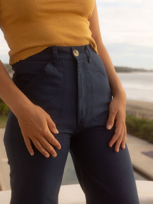 Image of Painter Pants in Navy Indigo