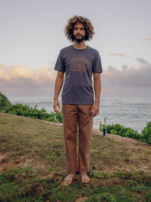 Image of Alpine Sea Tee in Faded Navy