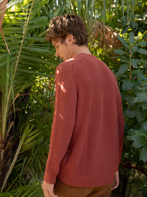 Image of Andover Sweater in Crimson