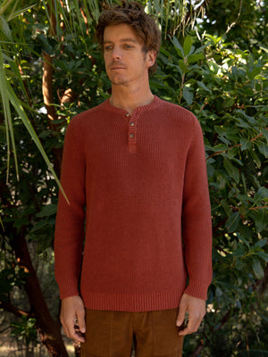 Image of Andover Sweater in Crimson