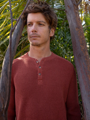 Image of Andover Sweater in Crimson