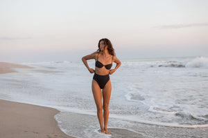 Image of Ava Bikini Top in Midnight