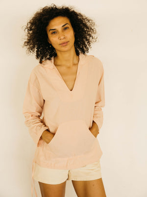 Image of Baja Pullover in Pale Pink