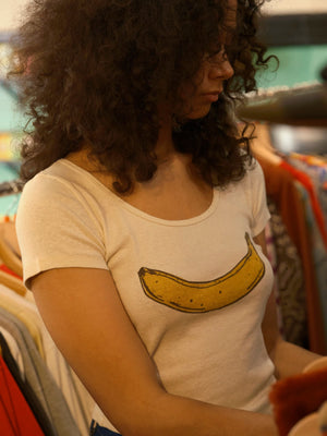 Image of Bananas Tee in Natural