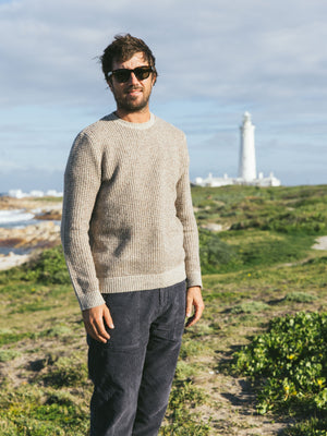 Image of Beacon Sweater in Wheat