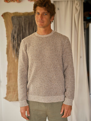 Image of Beacon Sweater in Wheat