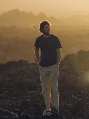 Image of Boat Pants in Tan Earth Corduroy