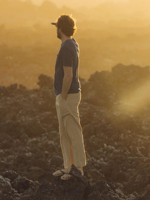 Image of Boat Pants in Tan Earth Corduroy