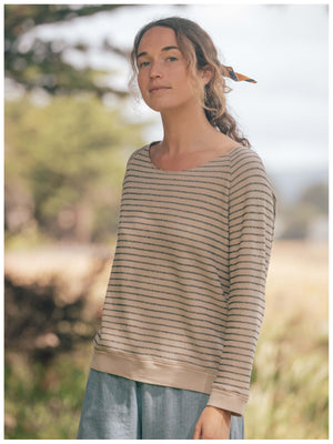 Image of Brigitte Sweatshirt in Flax