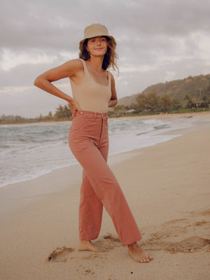 Image of Bucket Hat in Oat Corduroy