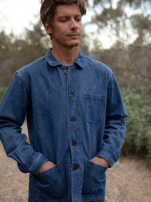 Image of Builder Jacket in Denim