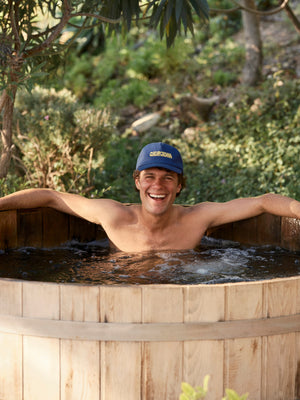 Image of California Hat in Navy Indigo