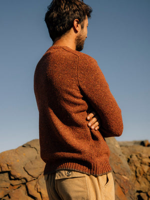 Image of Cambridge Sweater in Mushroom Tipped