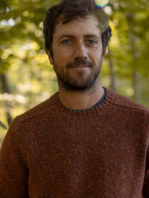 Image of Cambridge Sweater in Mushroom Tipped