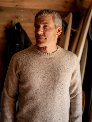 Image of Cambridge Sweater in Oatcake