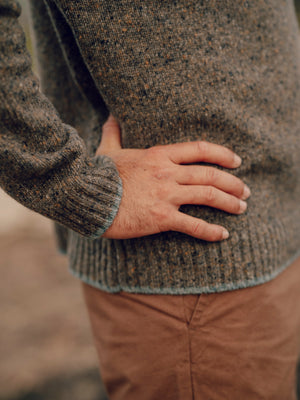 Image of Cambridge Sweater in Ocean Tipped