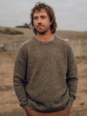 Image of Cambridge Sweater in Ocean Tipped