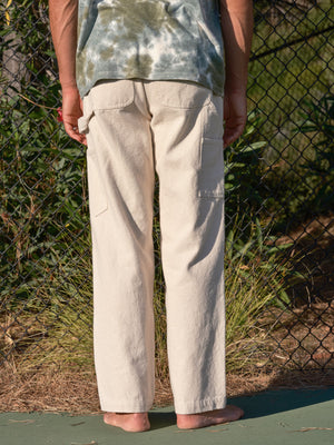 Image of Canvas Work Pants in Natural