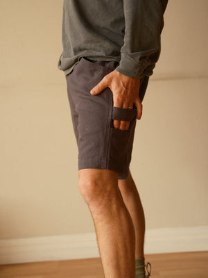 Canvas Work Shorts - S - Mollusk Surf Shop - description