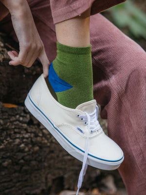 Color Block Sock - OS - Mollusk Surf Shop - description