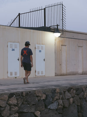 Image of Corduroy Salvador Shorts in Faded Navy