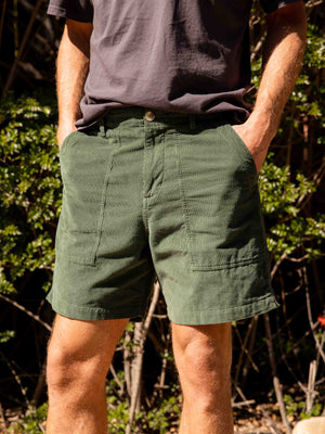 Corduroy Salvador Shorts - S - Mollusk Surf Shop - description