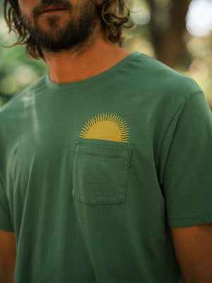 Image of Country Sun Tee in Bud Greene