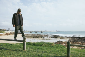 Image of County Cork Beanie in Moss Green