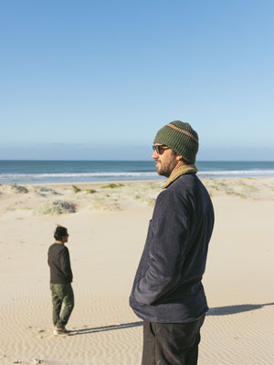 Image of County Cork Beanie in Moss Green