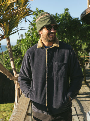 Image of County Cork Beanie in Moss Green