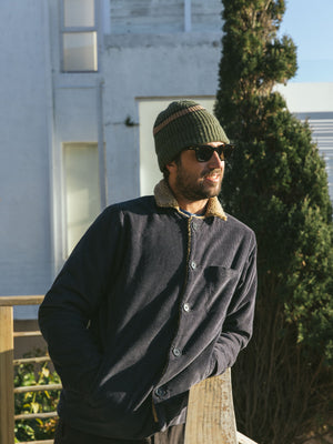 Image of County Cork Beanie in Moss Green