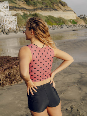 Image of Cropped Surf Tank in Hubba Bubba