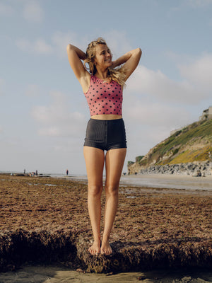 Cropped Surf Tank - XS - Mollusk Surf Shop - description